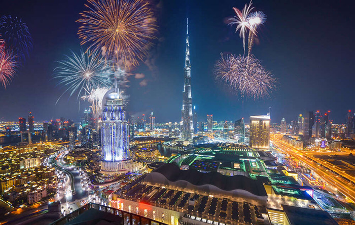 Новий рік в Дубай